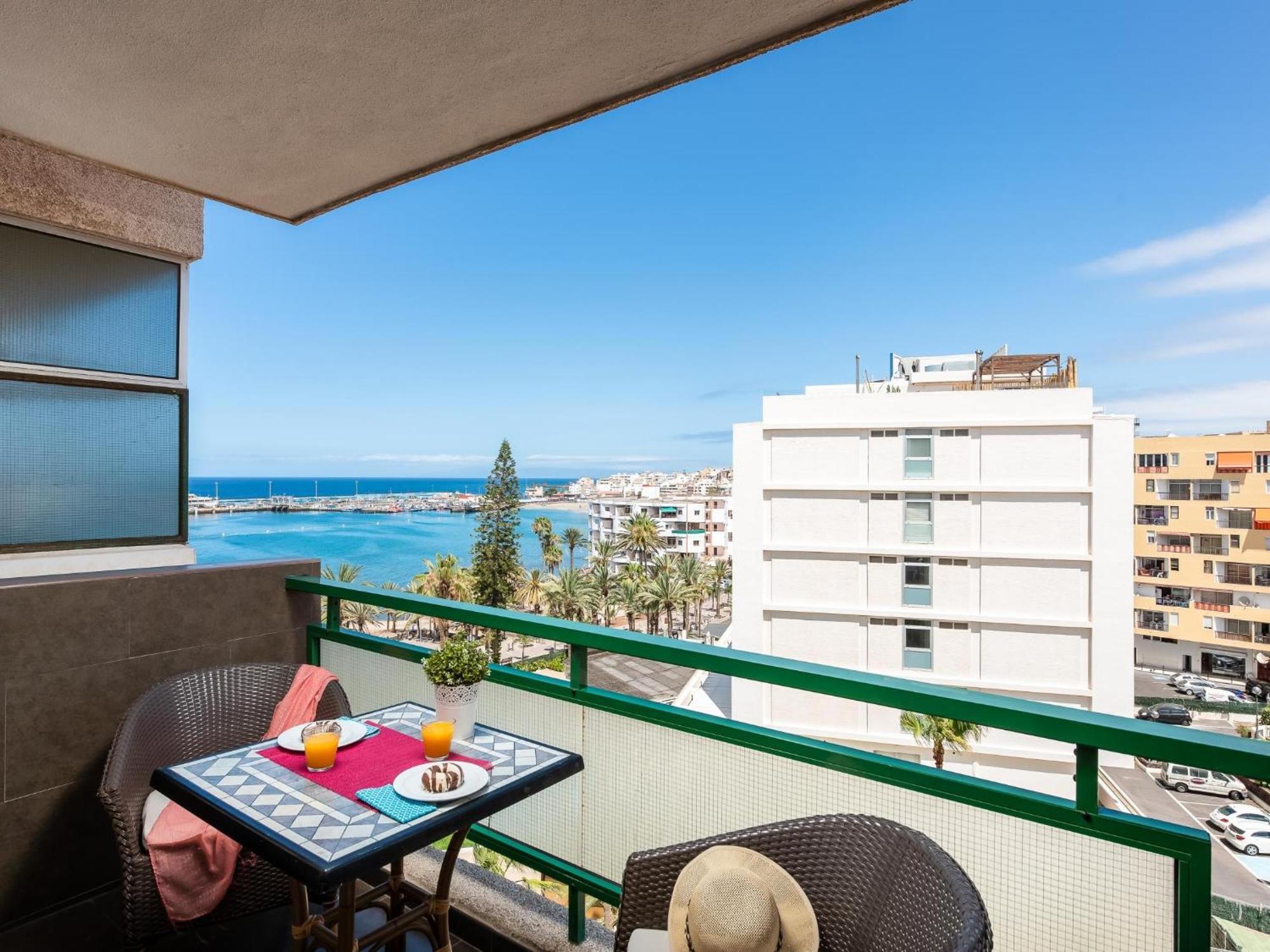 603 Comodoro Studio Beach Front Лос Кристианос Екстериор снимка