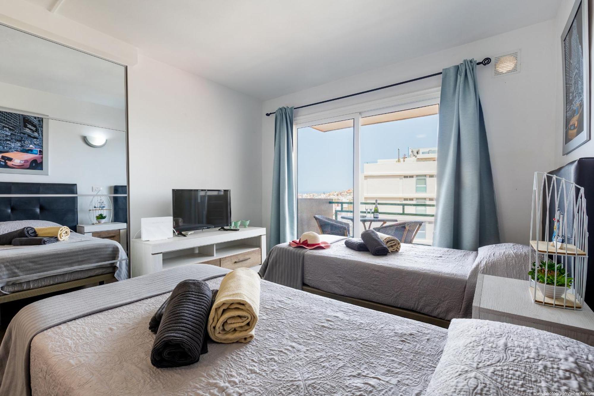 603 Comodoro Studio Beach Front Лос Кристианос Екстериор снимка